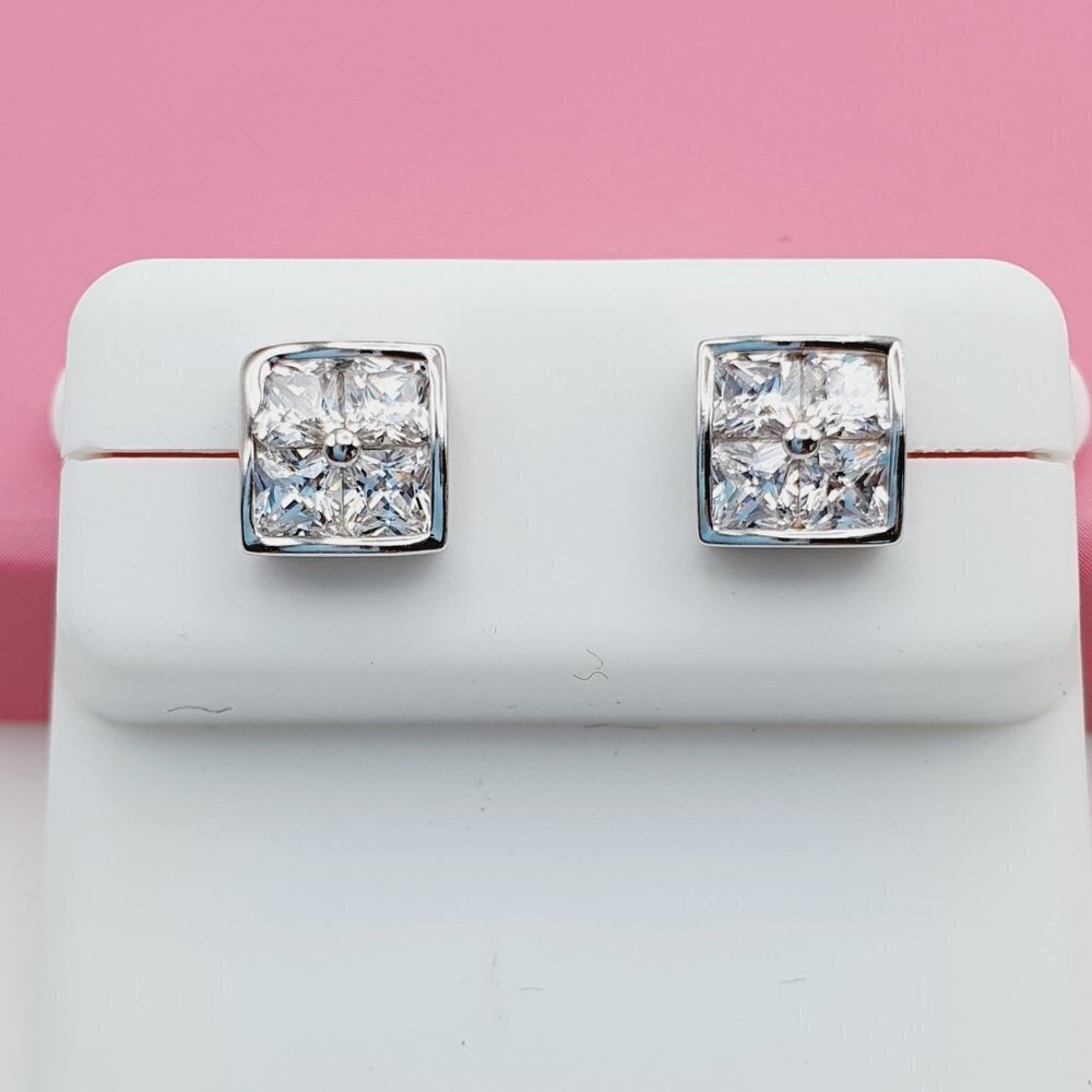 - 925 Sterling Silver Cubic Zirconia Earrings U19254584 63$